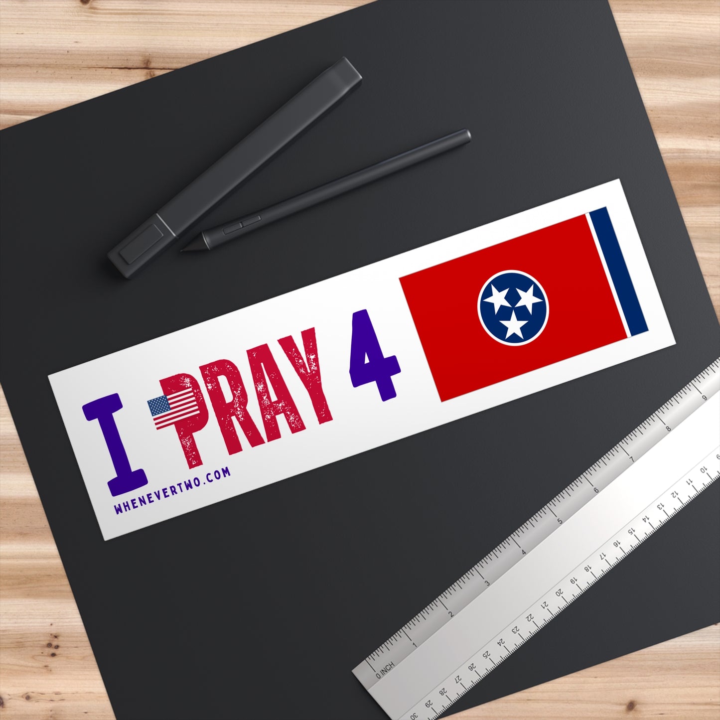 Tennessee - I Pray - Bumper Sticker - Regular