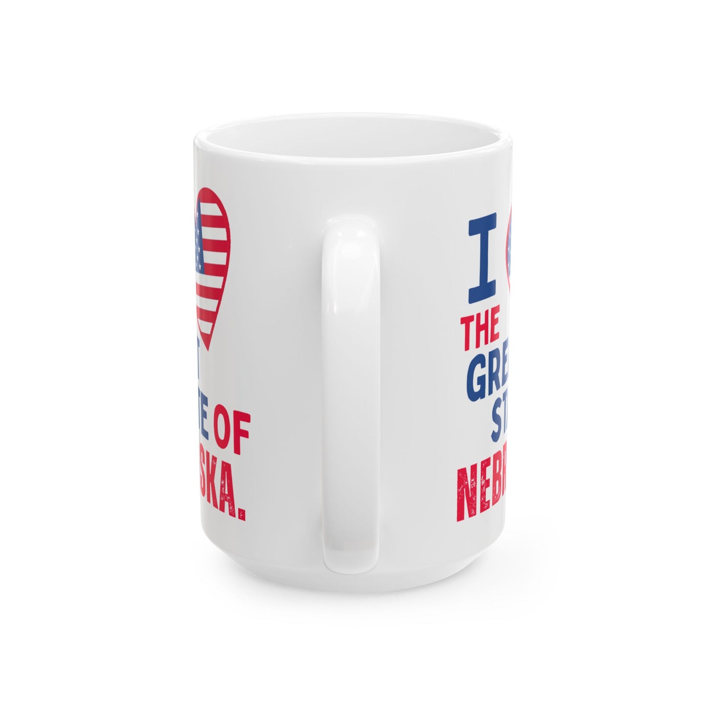 Nebraska - I Love - Mug - 15 oz