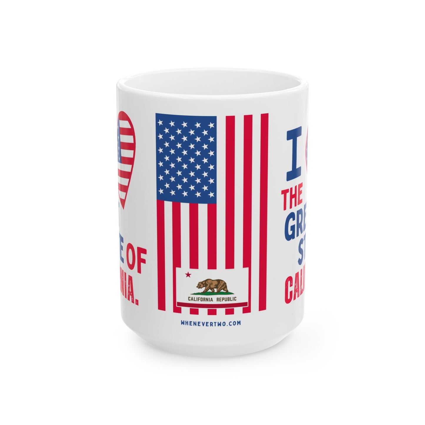 California - I Love - Mug - 15 oz