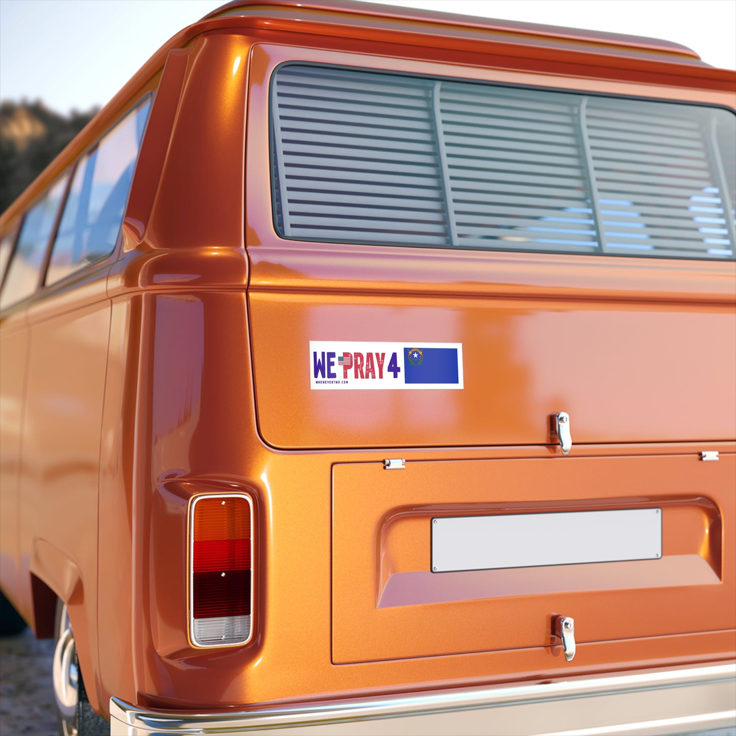 Nevada - We Pray - Bumper Sticker - Regular