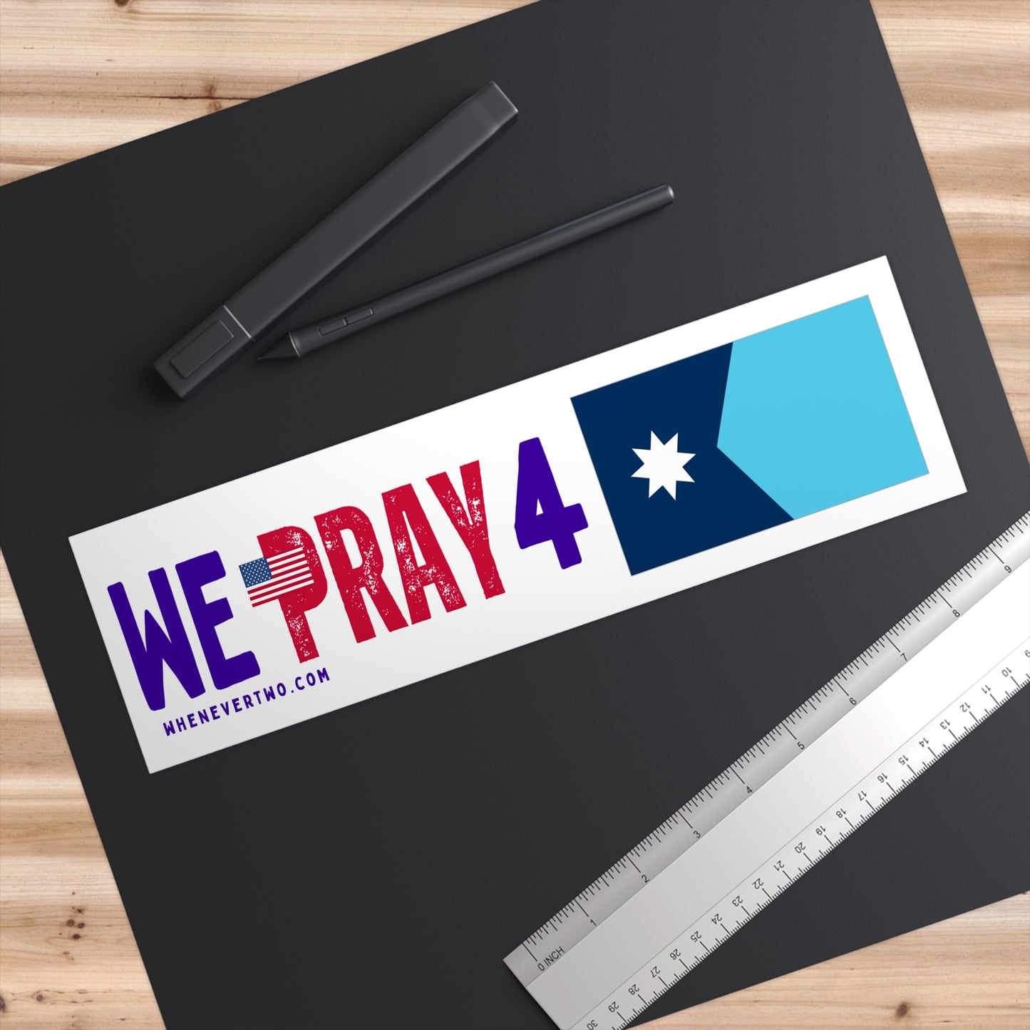 Minnesota - We Pray - Bumper Sticker - Regular