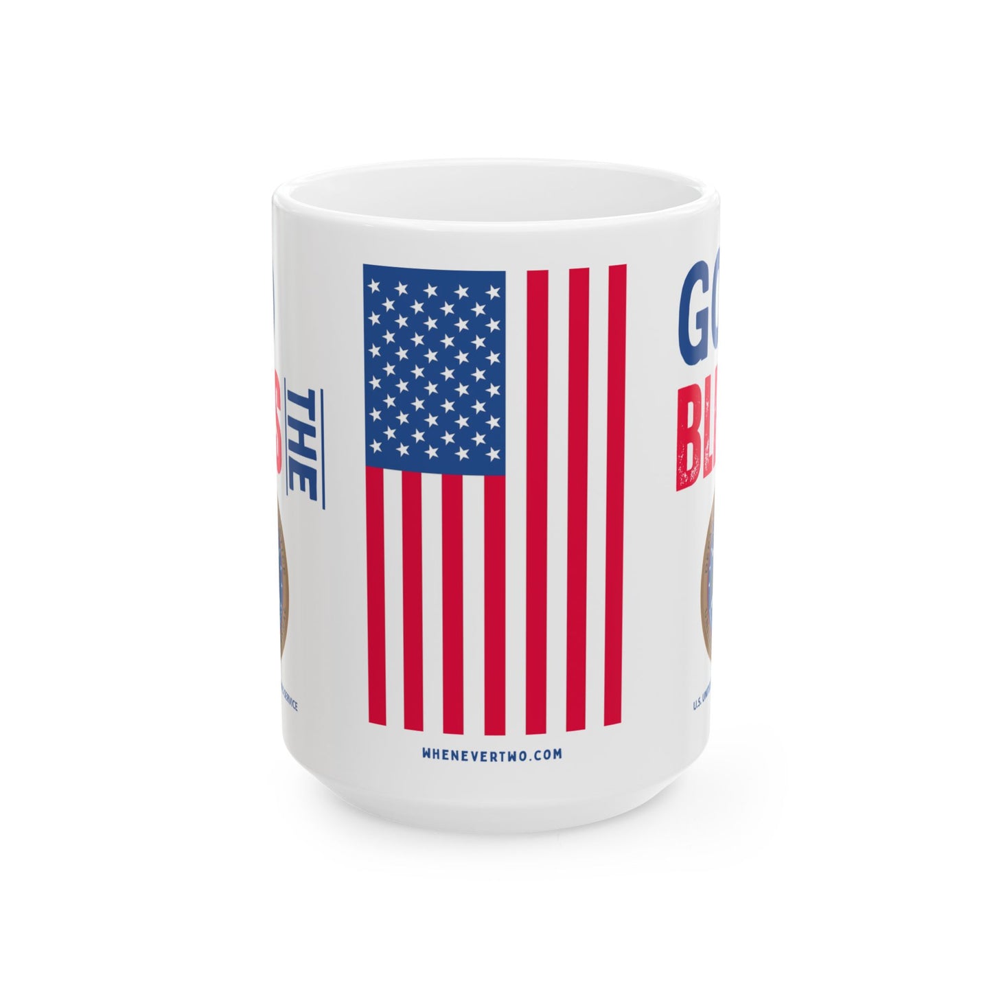 U.S. United States Marshals Service - Major Agencies - God Bless - Mug - 15 oz