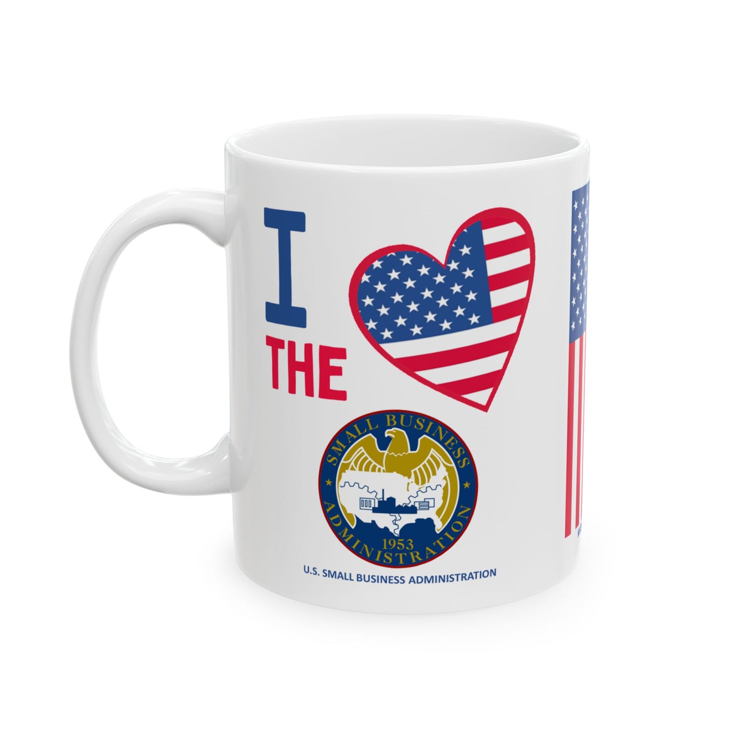 U.S. Small Business Administration - Major Agencies - I Love - Mug - 11 oz