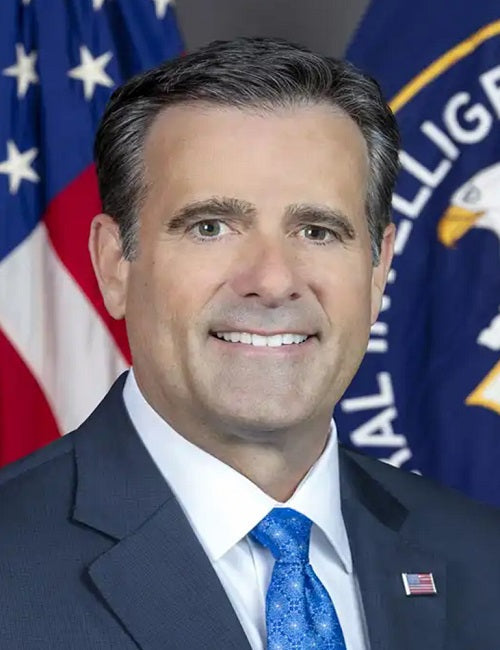 Exec: John Ratcliffe, CIA Director