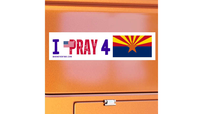The Bumper Stickers Range: I Pray (50x2)