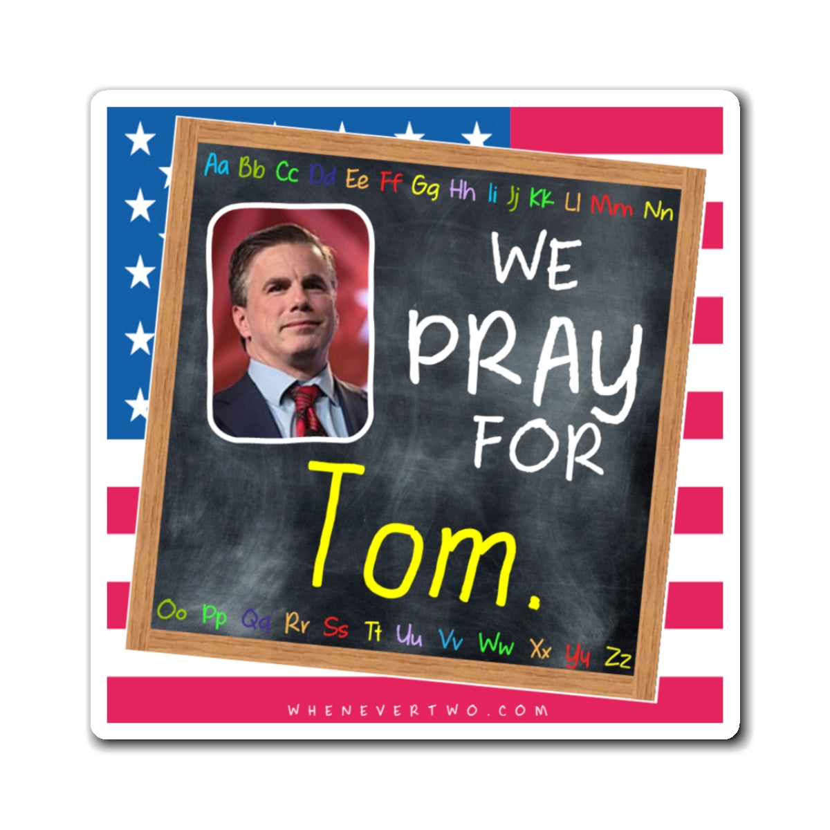 Tom Fitton - We The People - The Blackboard Magnet - 3'' - [183]