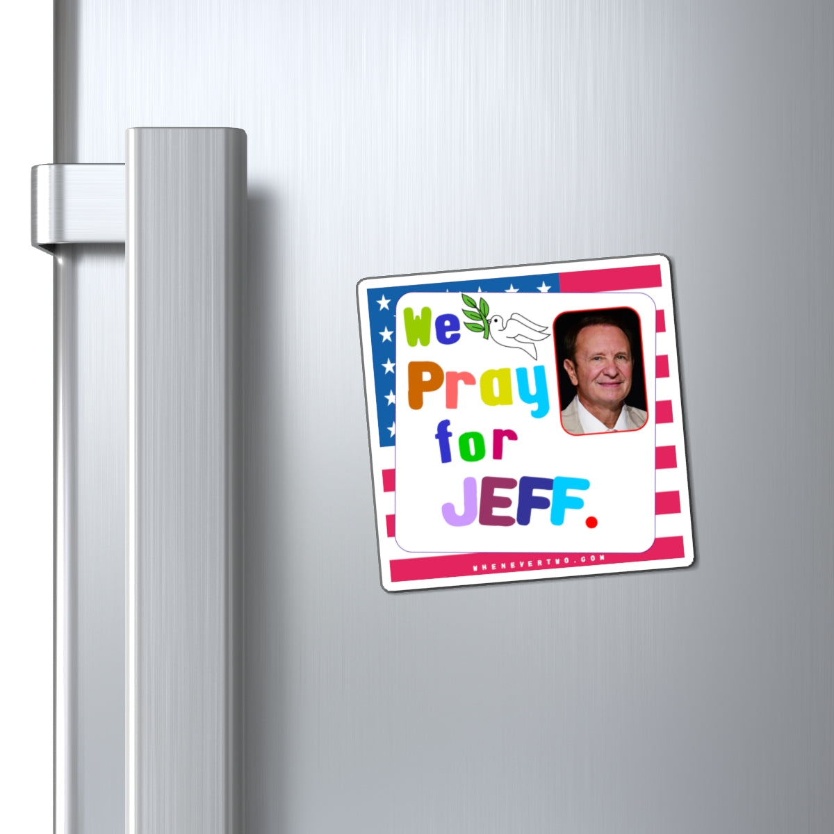 Jeff Landry - State Executive Governor Louisiana - Noah's Rainbow Magnet - 3'' - [282]