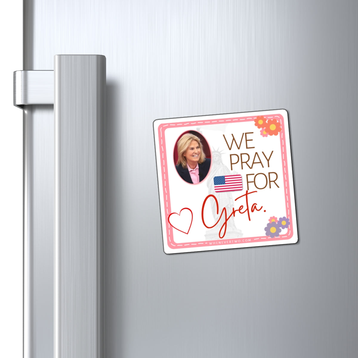 Greta Van Susteren - We The People - The Girl Cave Magnet - 3'' - [41]