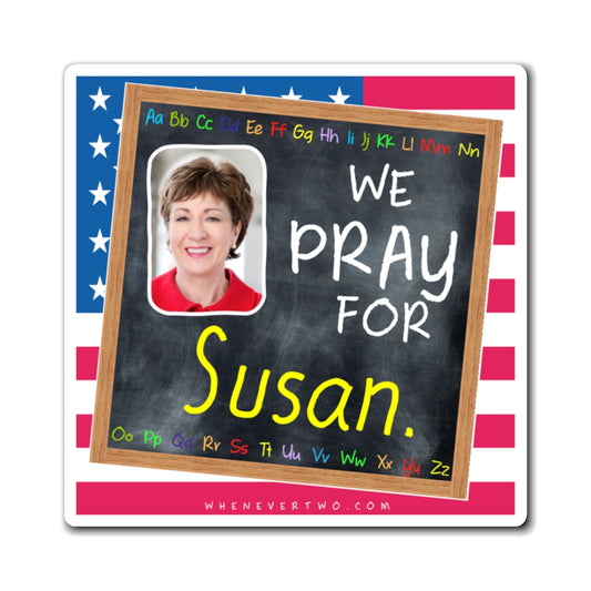 Susan Collins - Legislative Senator Maine - The Blackboard Magnet - 3'' - [220]