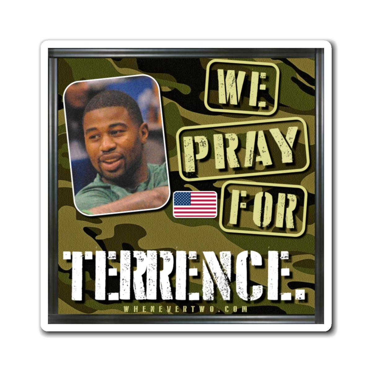 Terrence K. Williams - We The People - The Man Cave Magnet - 3'' - [166]