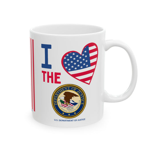 Justice - Cabinet - I Love -  Mug - 11 oz