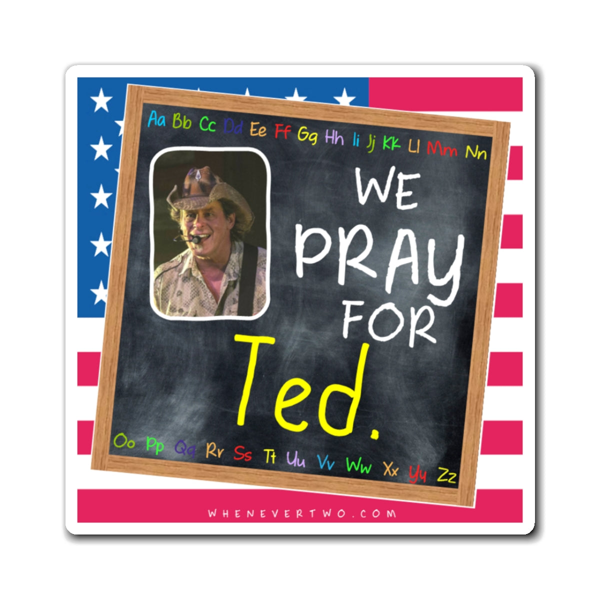 Ted Nugent - We The People - The Blackboard Magnet - 3'' - [99]