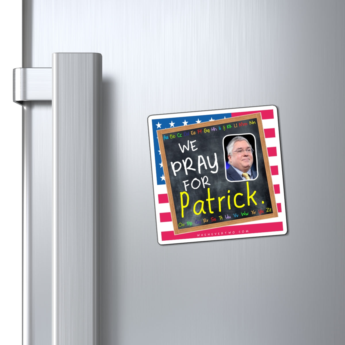 Patrick Morrisey - State Executive Governor West Virginia - The Blackboard Magnet - 3'' - [299]