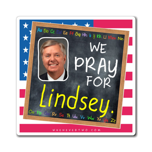 Lindsey Graham - Legislative Senator South Carolina - The Blackboard Magnet - 3'' - [230]