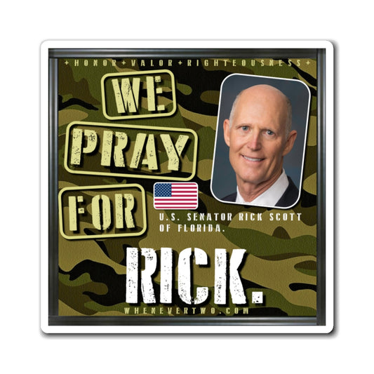 Rick Scott - Legislative Senator Florida - The Man Cave Magnet - 3'' - [256]