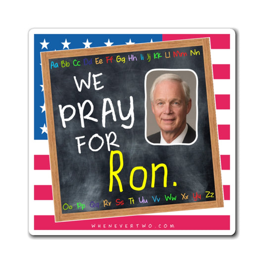 Ron Johnson - Legislative Senator Wisconsin - The Blackboard Magnet - 3'' - [237]