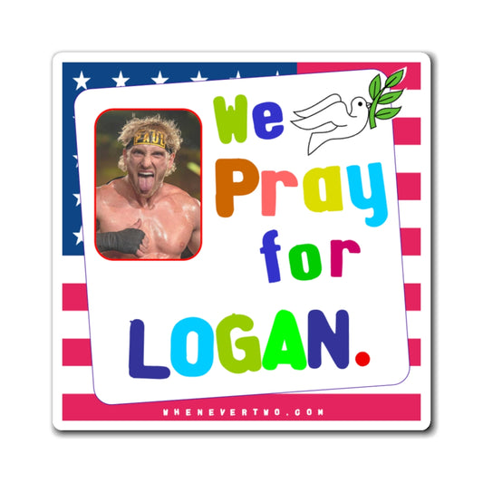 Logan Paul - We The People - Noah's Rainbow Magnet - 3'' - [143]