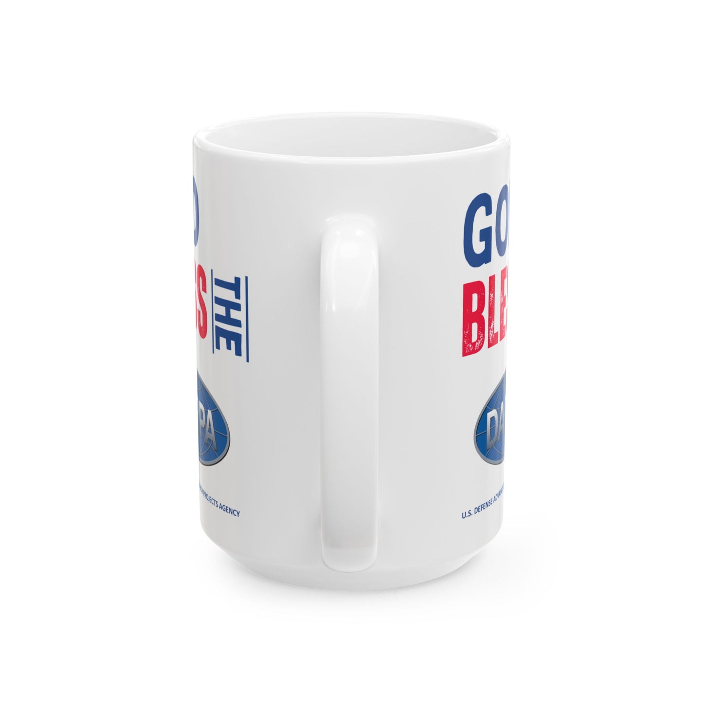 U.S. Defense Advanced Research Projects Agency - Major Agencies - God Bless - Mug - 15 oz
