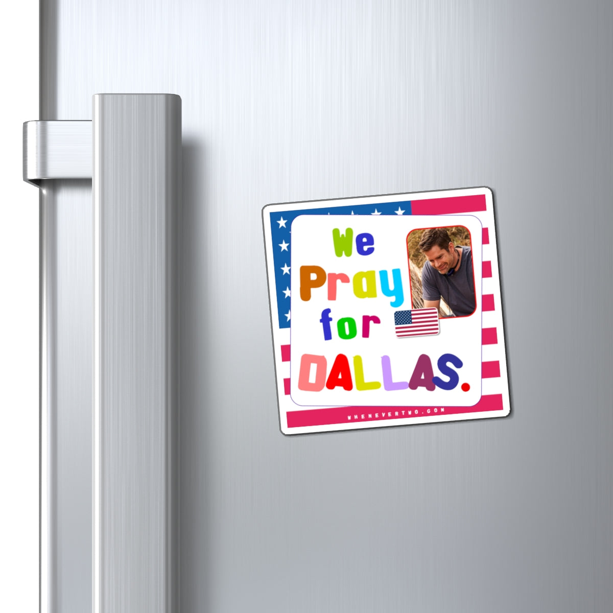 Dallas Jenkins - We The People - Noah's Rainbow Magnet - 3'' - [160]