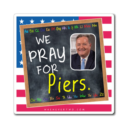 Piers Morgan - We The People - The Blackboard Magnet - 3'' - [83]