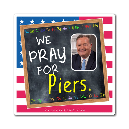 Piers Morgan - We The People - The Blackboard Magnet - 3'' - [83]