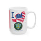 U.S. Federal Trade Commission - Major Agencies - I Love -  Mug - 15 oz