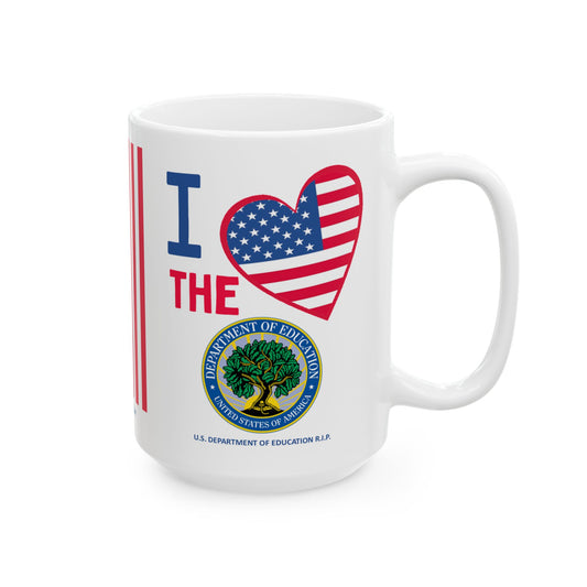 Education - Cabinet - I Love -  Mug - 15 oz