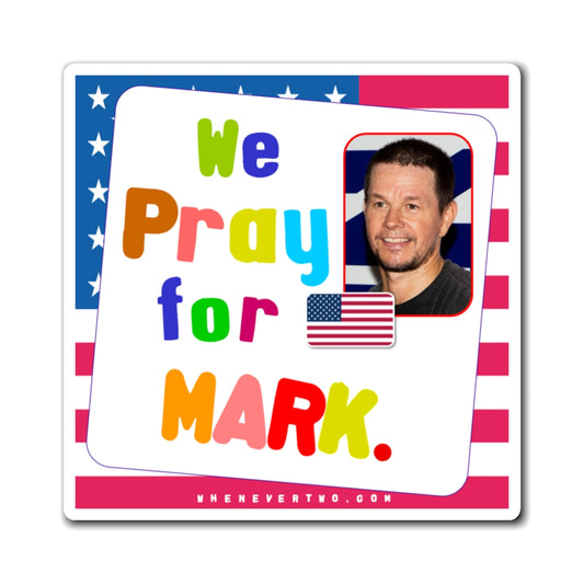 Mark Wahlberg - We The People - Noah's Rainbow Magnet - 3'' - [71]