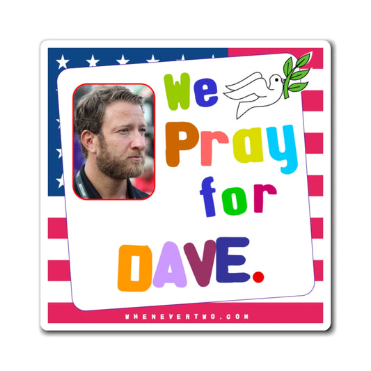 Dave Portnoy - We The People - Noah's Rainbow Magnet - 3'' - [151]