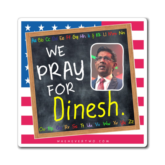 Dinesh D'Souza - We The People - The Blackboard Magnet - 3'' - [31]