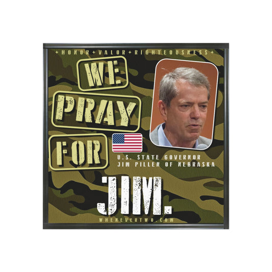 Jim Pillen - State Executive Governor Nebraska - The Man Cave Magnet - 3'' - [286]