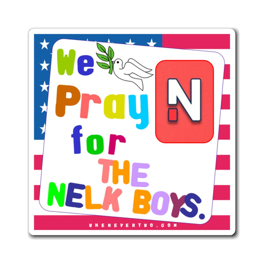 the Nelk Boys - We The People - Noah's Rainbow Magnet - 3'' - [146]
