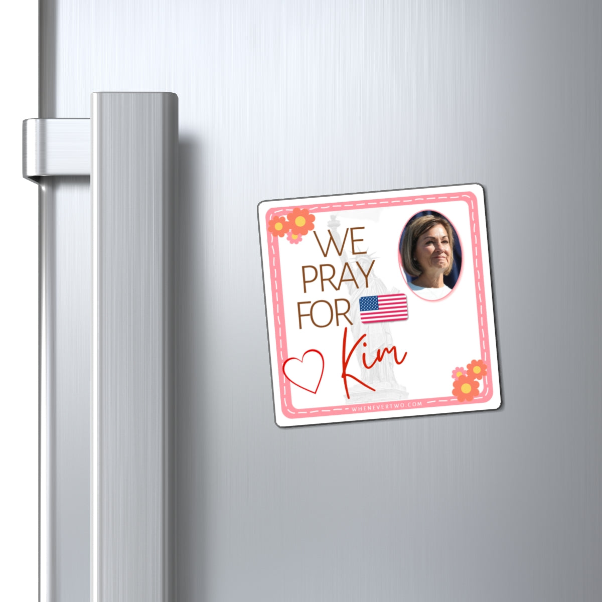 Kim Reynolds - State Executive Governor Iowa - The Girl Cave Magnet - 3'' - [281]