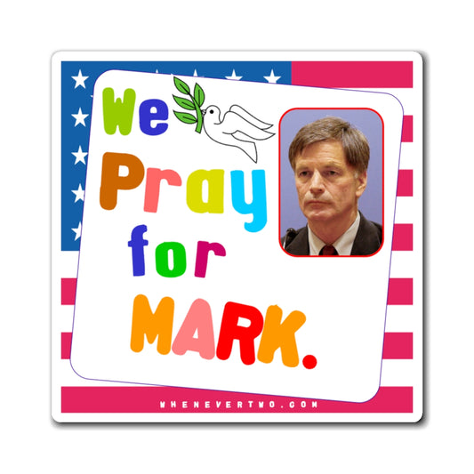 Mark Gordon - State Executive Governor Wyoming - Noah's Rainbow Magnet - 3'' - [300]