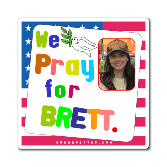 Brett Cooper - We The People - Noah's Rainbow Magnet - 3'' - [13]