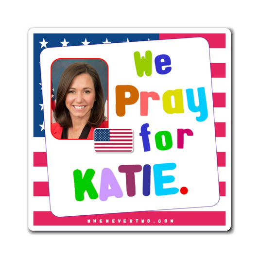 Katie Britt - Legislative Senator Alabama - Noah's Rainbow Magnet - 3'' - [216]