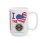 U.S. Office of Personnel Management - Major Agencies - I Love - Mug - 15 oz