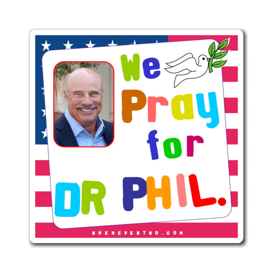 Dr Phil - We The People - Noah's Rainbow Magnet - 3'' - [34]