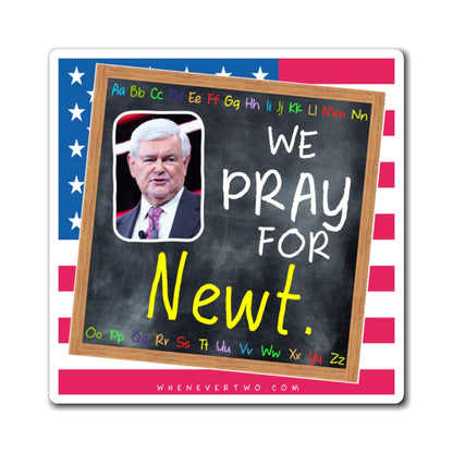 Newt Gingrich - We The People - The Blackboard Magnet - 3'' - [78]