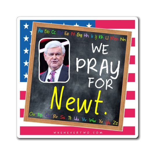 Newt Gingrich - We The People - The Blackboard Magnet - 3'' - [78]