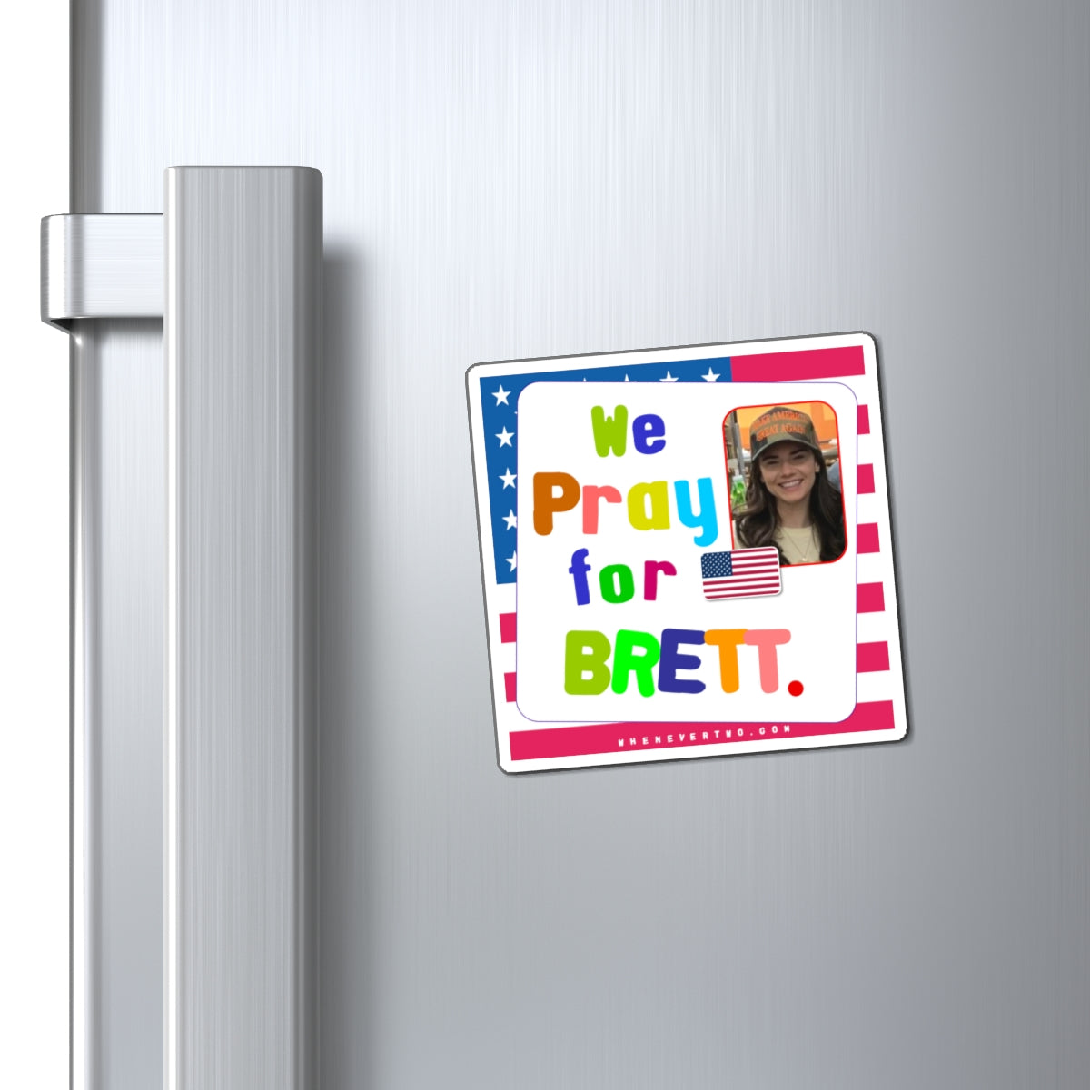Brett Cooper - We The People - Noah's Rainbow Magnet - 3'' - [13]