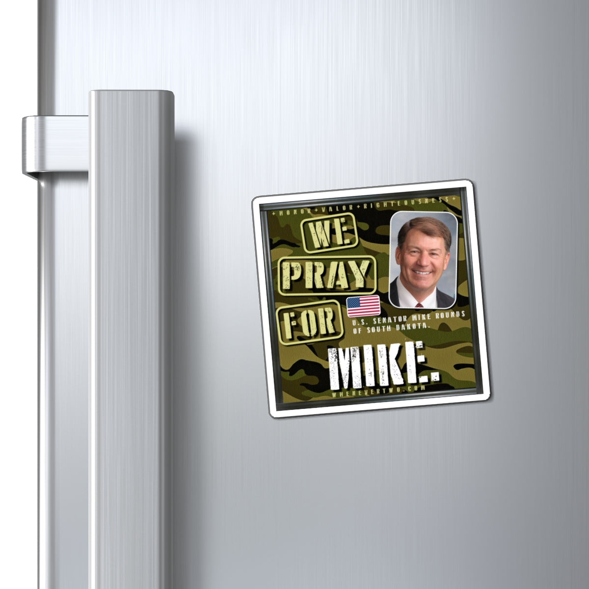 Mike Rounds - Legislative Senator South Dakota - The Man Cave Magnet - 3'' - [254]