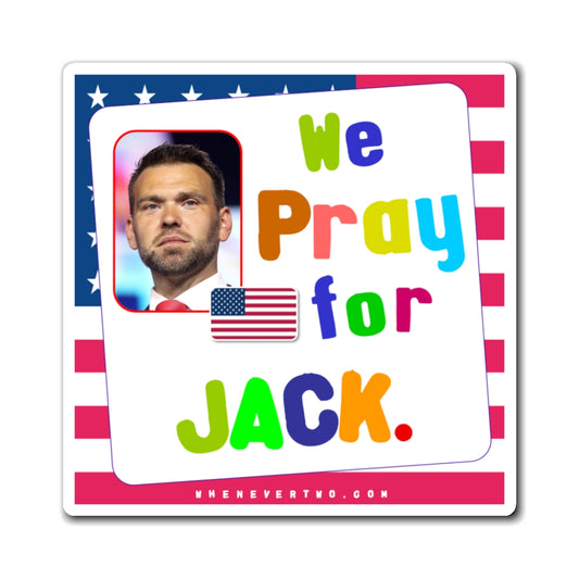 Jack Posobiec - We The People - Noah's Rainbow Magnet - 3'' - [178]