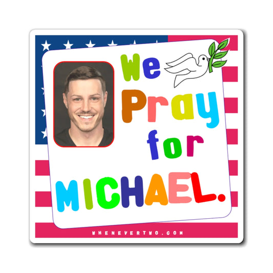 Michael Hennessey - We The People - Noah's Rainbow Magnet - 3'' - [312]