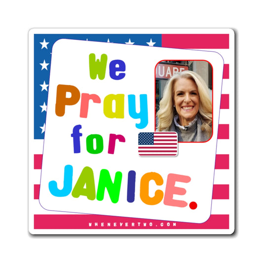 Janice Dean - We The People - Noah's Rainbow Magnet - 3'' - [45]
