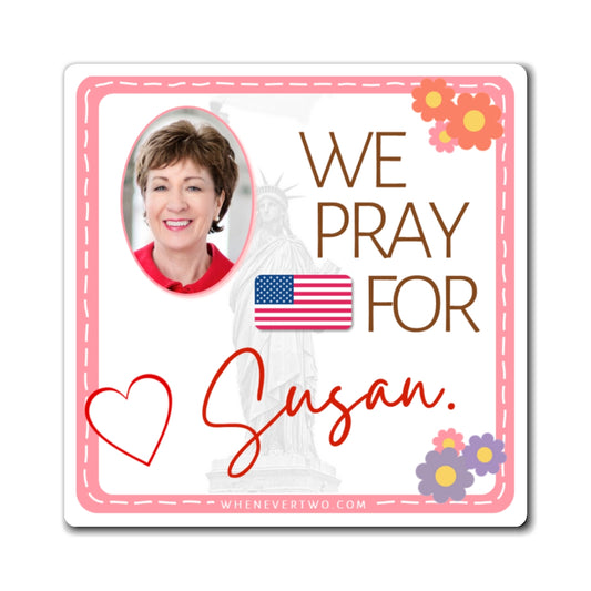 Susan Collins - Legislative Senator Maine - The Girl Cave Magnet - 3'' - [220]
