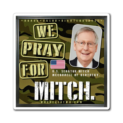 Mitch McConnell - Legislative Senator Kentucky - The Man Cave Magnet - 3'' - [244]