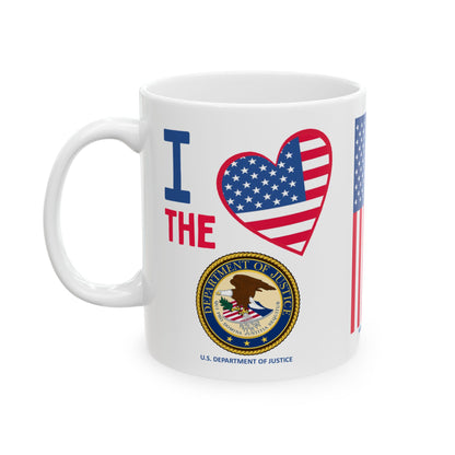 Justice - Cabinet - I Love -  Mug - 11 oz