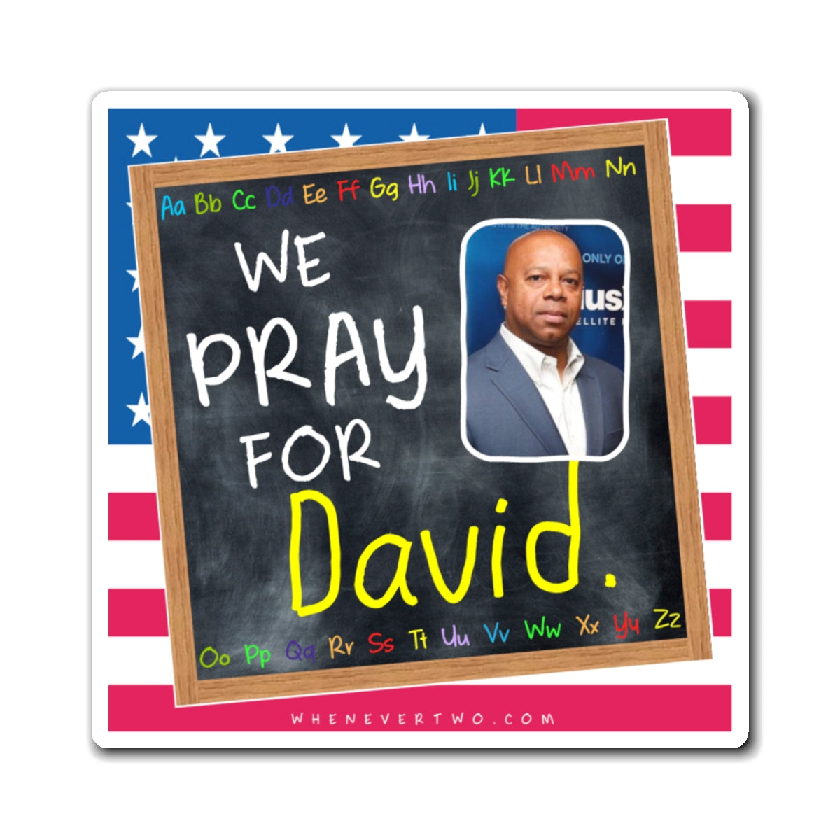 David Webb - We The People - The Blackboard Magnet - 3'' - [25]
