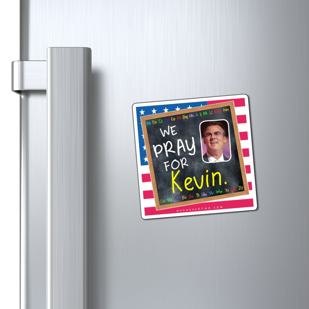 Kevin Stitt - State Executive Governor Oklahoma - The Blackboard Magnet - 3'' - [291]